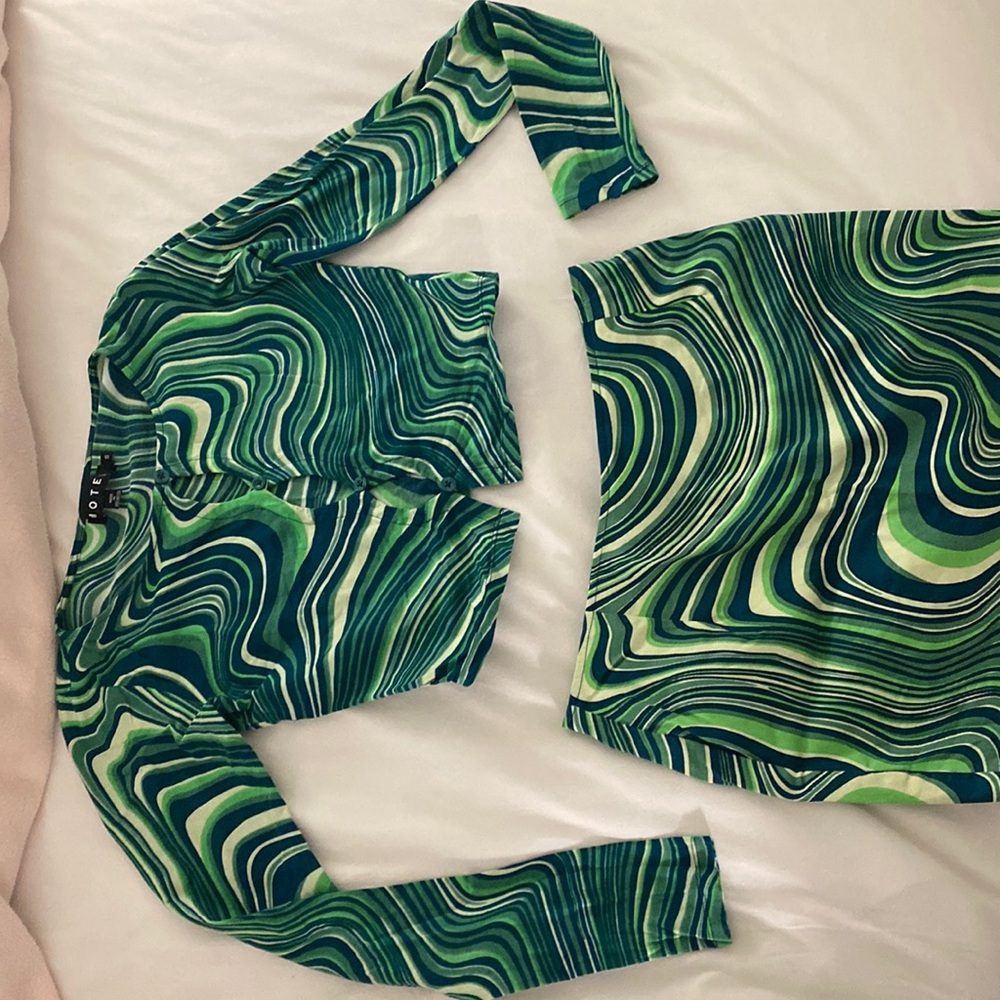 Motel rocks green set